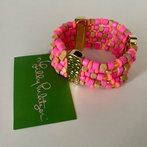 NWT Lilly Pulitzer Bubblegum Pink Bracelet